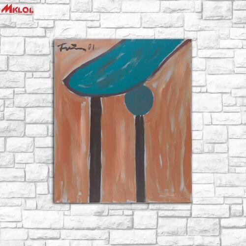 Ohne Titel 2001B Oil Painting Wall Art Picture Paiting Canvas Paints Home Decor Abstract Print Painting Modern Wall Decor8