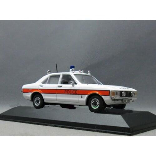 Diecast 1:43Scale Ford Granada Mk1 British Police Car Alloy Car Model Suvcrafts Decoration Collection display Gift Hot Toys