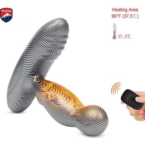 Mlsice Ancus Fiber Pattern Luxury 360 Degree Rotation Prostate Massager Adult Gay Sex Anal Butt Plug Toys for Men Sex Toys for