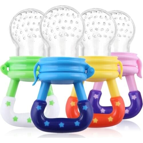 New Silicone Baby Holder Nipple Soother Toddler Kids Nipple Feeder For Fruits Food Nibler Dummy Baby Feeding soother