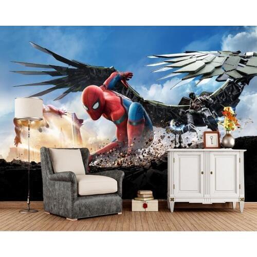 Custom children wallpaper Cartoon characters for the childrens room bedroom TV backdrop bar coffee shop papel de parede