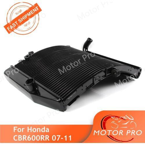 Motorbike Radiator CBR600RR 2007-2011 Aluminum Water Cooling Cooler For Honda CBR 600 RR CBR600 600RR 2008 2009 2010