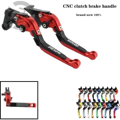 CNC Motorcycle Foldable Extended Brake Clutch Lever & Moto Lever For YAMAHA YZFR125 YZF R125 2012 2013