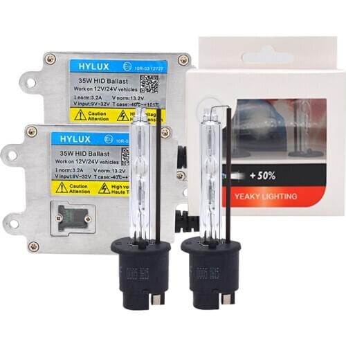 SKYJOYCE Premium AC 35W Yeaky HID Xenon Kit Hylux A2088 Fast Start Ballast Yeaky H1 H7 H11 9005 9006 D2H HID Headlight Bulb Kit