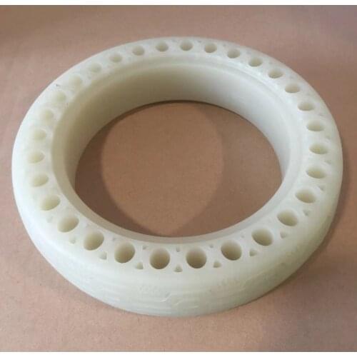 Luminous Shock Absorber Tire For Xiaomi Mijia M365 MI Bird Scooter Skateboard Damping Rubber Tires Wheels Tyre Solid Hole Tires