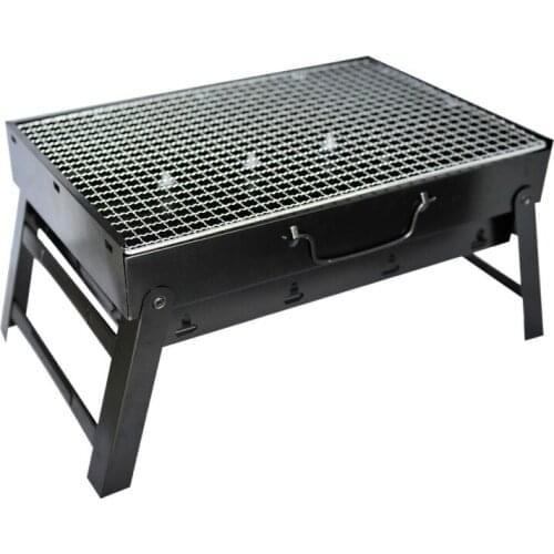Outdoor Desktop Lamb Donner Machine Folding Charcoal BBQ Grill Machine