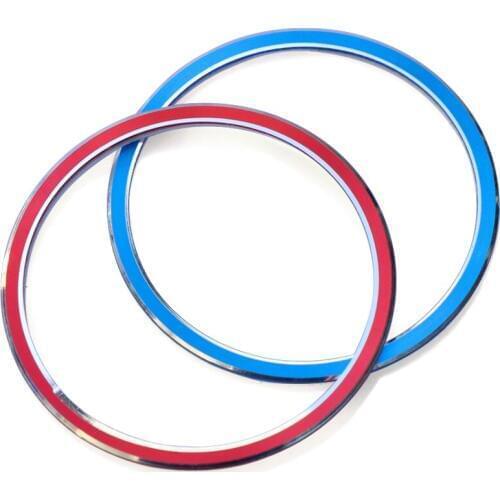 Engine Start Car Ignition Switch Cover Ring For Mercedes-Benz Glk Ml Gl Cla Gla Cls Red blue Color 1pcs