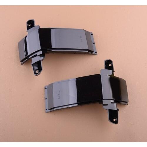 2Pcs 12V Dual-Row LED Tow Rearview Mirror Side Marker Light Turn Signal Lamp Fit For Chevy Silverado GMC Sierra 2016-2018 2019