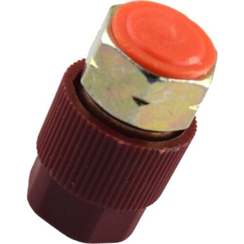 2x 3/8" High AC Charging Adapter Converts R12 Port to R134a Quick Disconnect