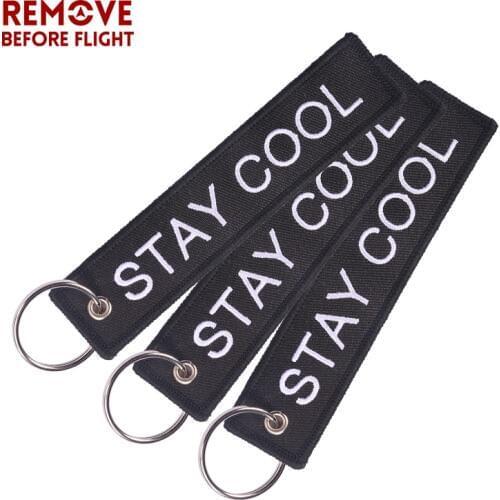 3PCS New Motorcycle Keyring Car Key Chains Black Embroidery Remove Before Flight OEM Key Tag Fobs Chains Keyring Gifts chaveiro