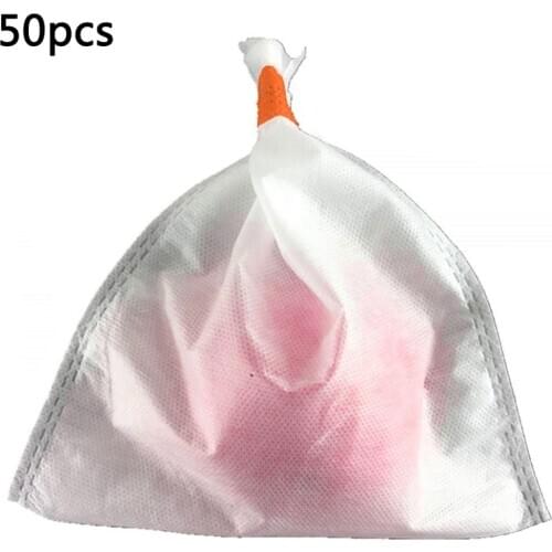 50pcs Garden Fruit Protection Bags Plants Flowers Seeds Protection Netting Bags Pest Control Anti-Bird Mesh Bags