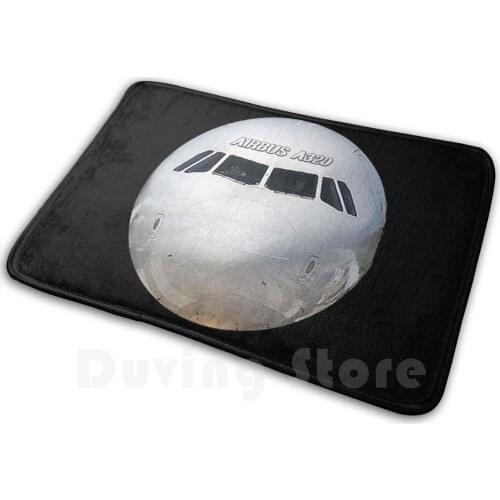 Airbus A320 Front View Cockpit Carpet Mat Rug Cushion Soft Nose Airbus A320 Airplane Pilothangout Cockpit Airbus
