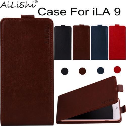 AiLiShi Case For iLA 9 Luxury Flip Top Quality PU Leather Case iLA Exclusive 100% Phone Protective Cover Skin+Tracking