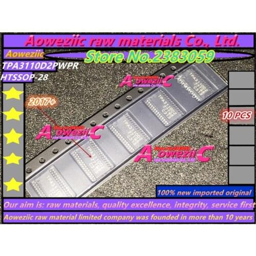 Aoweziic 2017+ 100% new imported original TPA3110D2PWPR TPA3110D2PW TPA3110D2 class D audio amplifier