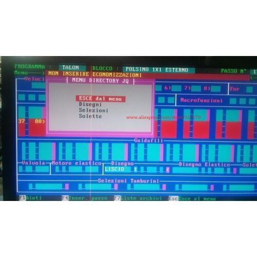 Lonati Goal Seriser L462 Year 1994 Socks Machine Use Edit Progarm With Computer