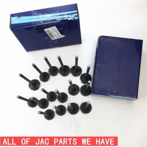 Car intake exhuast systems for JAC S5 engine intake & exhaust valve sets 1003201/202GA (1set=16pcs)