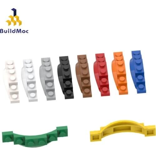 BuildMOC Compatible Assembles Particles 62361 1x6 fenders For Building Blocks Parts DIY electric Educati