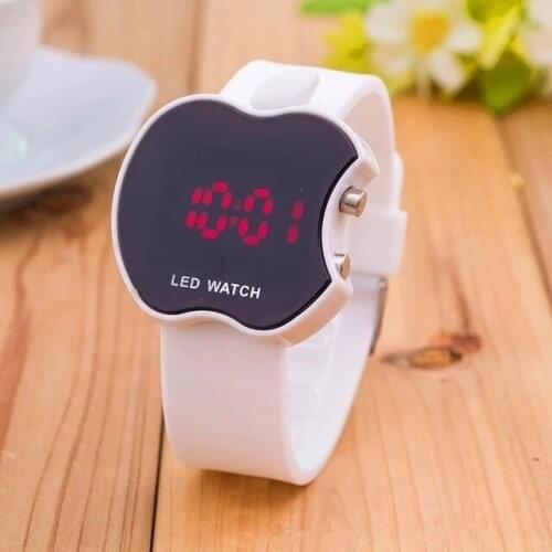 LED Watch Electronic Multi-function Fashion Men Women Sports Wristwatches Candy Color Soft Silicone Strap Watch Relogio Feminino