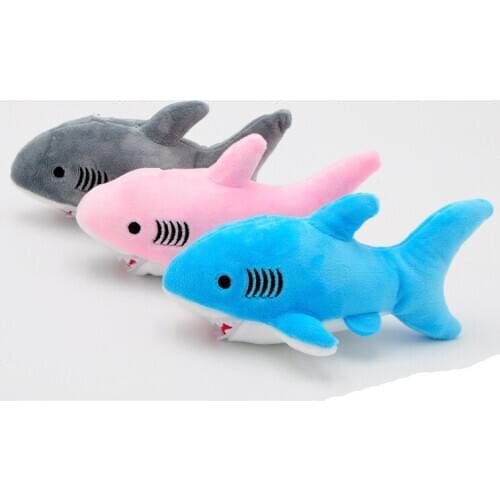 Shark Plush Toys Middle 18CM Ocean Plush Stuffed Toy Doll Keychain Pendant Shark plush toys dolls M0176