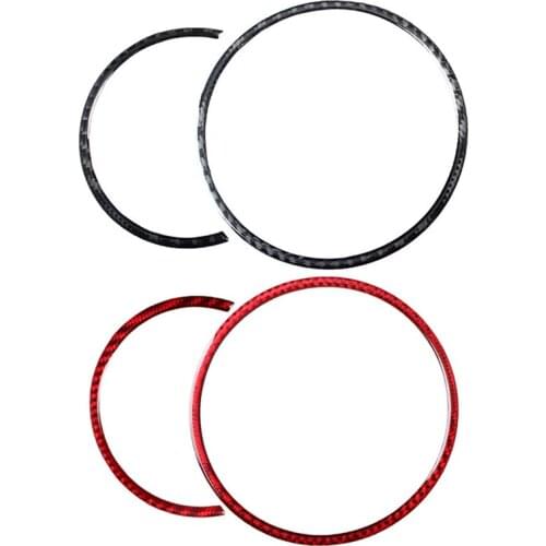 For Mini Cooper F55 F56 Instrument Decoration Frame Speedometer Frame Modification Carbon Fiber