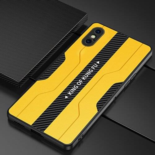 Leather Case For iPhone 11 12 Xs Pro Max Cover For iPhon Xr 7 8 Plus Kungfu Funda