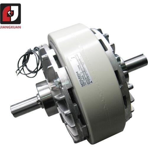 100% Japan Original 20(N.m) Magnetic Powder Clutch ZKB-2.5BN ZKB-5BN For Printing Industrial