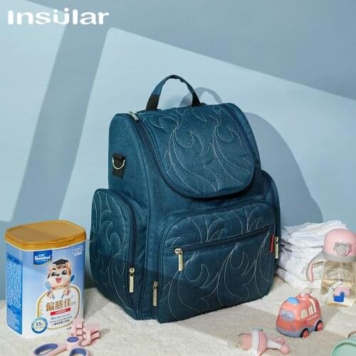 Fashion Maternity Diaper Bag Waterproof High Quality Mummy Multifunction Travel Backpack Large Capacity Baby Nappy Bags for Mom