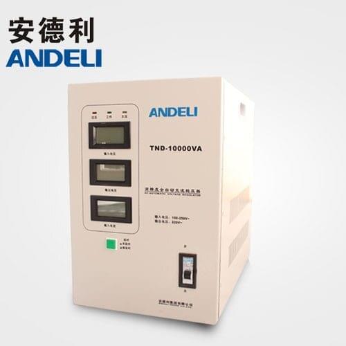 TND(SVC)-10KVA Single phase automatic voltage regulator 10000W household AC voltage stabilizer LED for PC fridge air conditioner