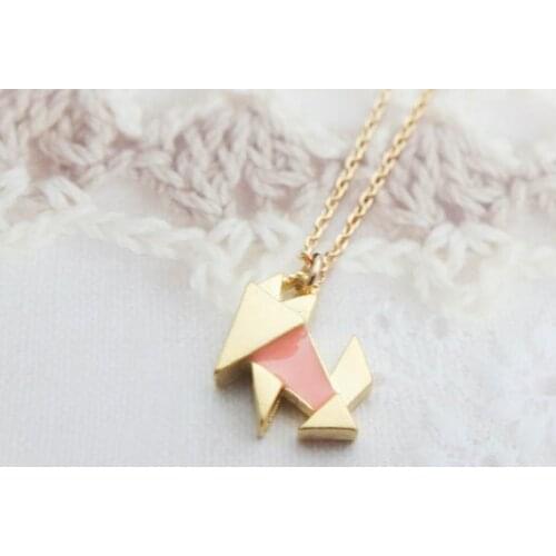 Wholesale New Trendy Gold Silver Personalized Fox Necklace High Quality Hunger Games Pendant Necklace Women Best Friend