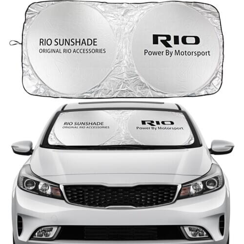Car Windshield Sun Shade Cover For Kia RIO DC Sedan Wagon JB Facelift K2 Auto Accessories Blocks UV Rays Sun Visor Protector