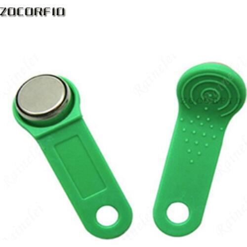 TM1990A Dallas iButton TM Card Key Tags with Handle DS1990A-F5 Non Magnetic keychain for Access Electronic Lock