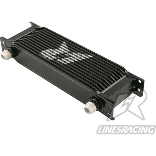 Universal 248mm 13 Row AN10 Engine Oil Cooler Black/SILVER