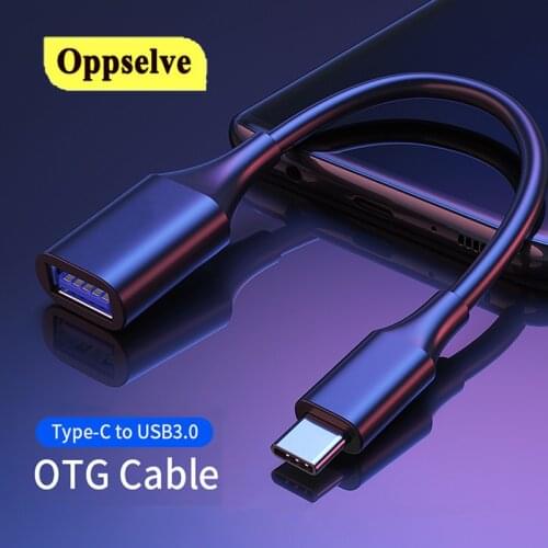 Oppselve USB C To USB Adapter OTG Cable USB Type C to USB 3.0 Female Adapter For Macbook Samsung S10 Huawei Type-C USB-C Adapter
