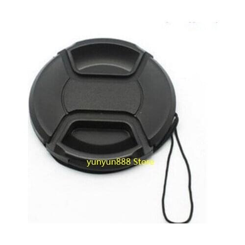 High-quality 40.5 49 52 55 58 62 67 72 77 82mm center pinch Snap-on cap cover for SONY camera Lens