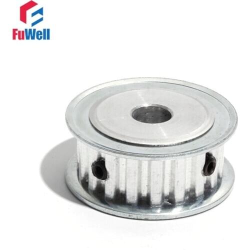 XL-20T Timing Pulley XL Type 20Teeth Gear Belt Pulley Aluminum Alloy 16mm Width 5/6/7/8/12/18/20mm Bore Transmisson Pulley