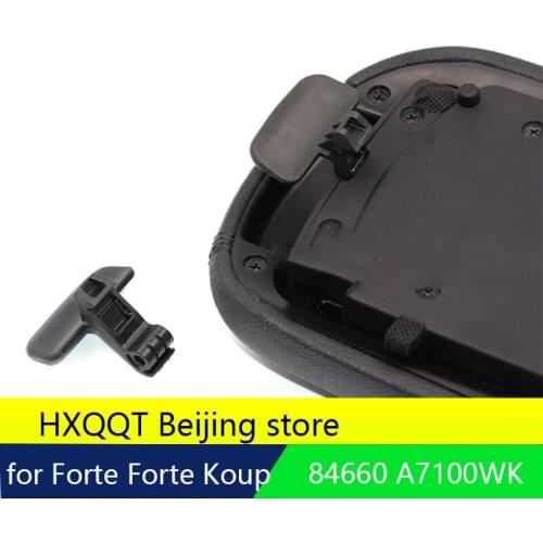 1PC new For Forte Koup 2014-2016 Central Handrail Handle Lock Handle Handle Clamp Card Clasp Hand Button Hook 84660A7100WK