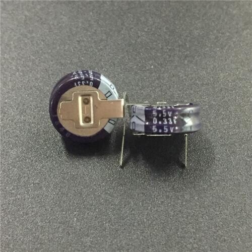 2Pcs/10Pcs/50Pcs 0.33F 5.5V ELNA DXN Series 11.5x5mm 5.5V0.33F H-Type Farad Super Capacitor