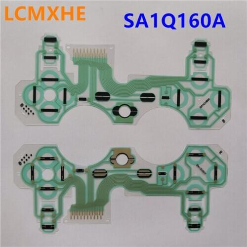5pc/lot) Original Conductive Film Keypad flex Cable SA1Q160A for PS3 Vibration wireless Controller joypad