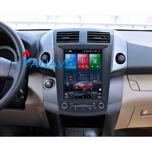 Tesla style Vertical Touch Screen android Car GPS radio Navigation for Toyota-RAV4 2008-2012 Head Unit Multimedia Player Radio