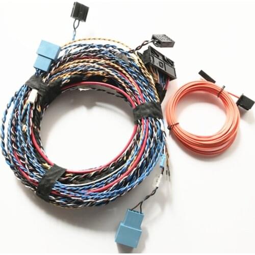 BMW-Car Harman-L7 Audio Upgrade Harness with Optical Fiber Cable for 3 Series 5 Series X3 X5