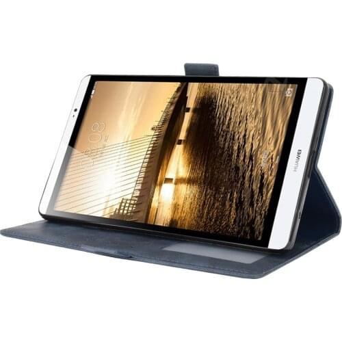 Leather Flip case for Huawei MediaPad M2 8.0 (803L) 801W back Cover with card stand Magnetic buckle