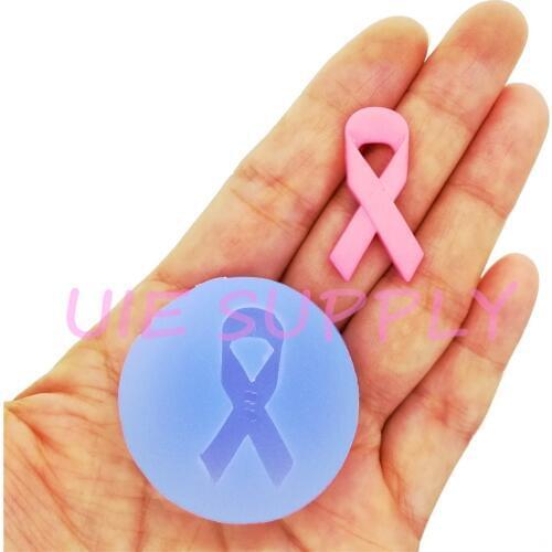 FYL797U 30.2mm x 15.9mm Cute Bow Silicone Mold Fondant Cake Decoration Candy Resin Clay Art Earrings Necklace Pendant making