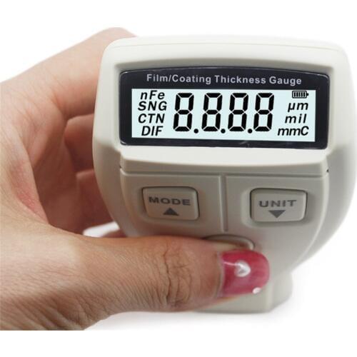 Film Coating Thickness Gauge Meter Width Thickness Measuring Instruments for non-magnetic surface coating