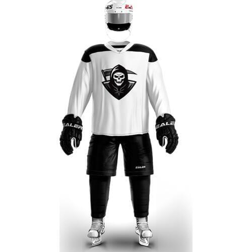 Cool Hockey Ice Hockey Training Jerseys Print pirate Logo Cheap high quality H6100-17