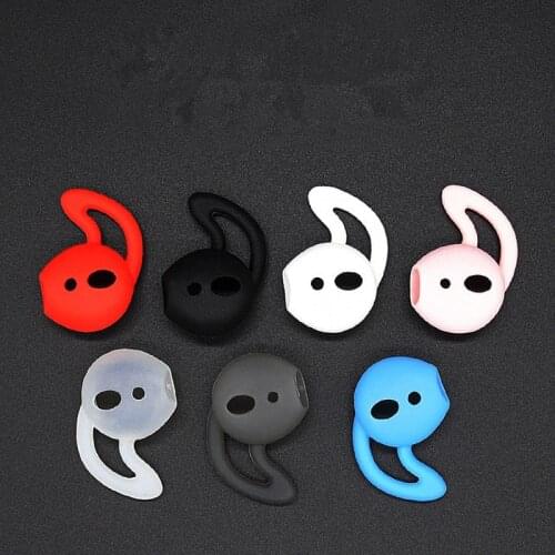 Fashion Universal Earphone Case Cover Silicone Anti Slip Rubber Soft Ear Tips Earbuds Caps for iPhone Earpads Eartips