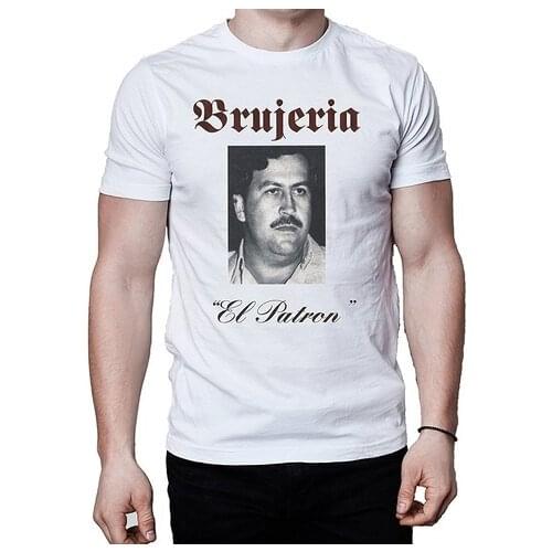 Brujeria El Patron 1995 Pablo Escobar Song Cover Art Inspired Mens T-Shirt