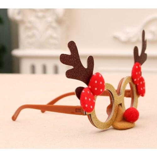2021 New Year Christmas Family Party Glasses Decoration Children Gift Christmas Decorations for Home Ornaments Xmas Noel Navidad