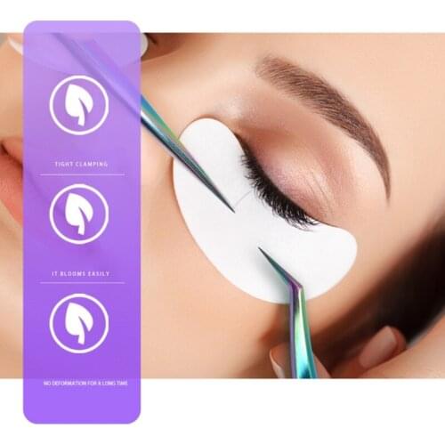 Eyelash Extension Tweezer Stainless Steel Lash Tweezer Precision Tweezer for Eyelash Extensions Tweezers Application