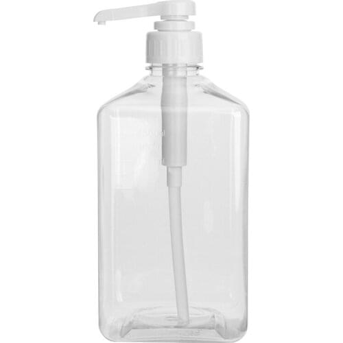 Plastic Sugar Press Bottle 1600Ml 10Cc Hand Pressure Fructose Sugar Press Bottle Milk Tea Coffee Utensils
