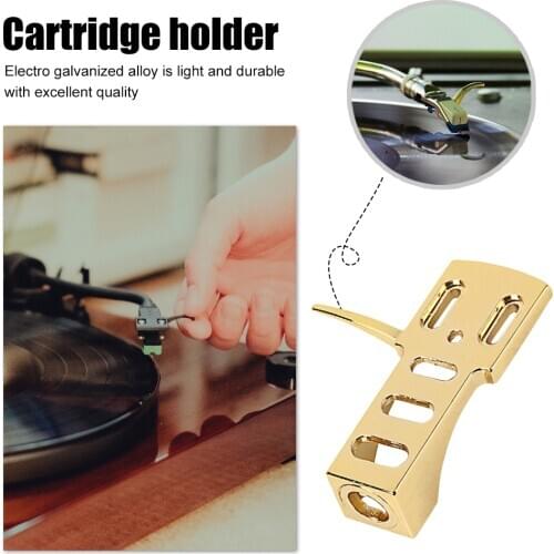 Turntable Headshell Mount Phono Cartridge Replacement Phonograph Holder
